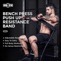 Innstar Adjustable Bench Press up Resistance band Bar set Yoga Exercise Home Gym